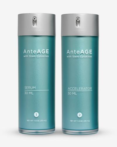 AnteAge System (2 products included -  Serum and Accelerator)